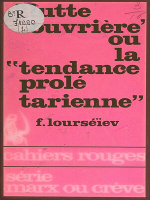 cover image of Lutte Ouvrière